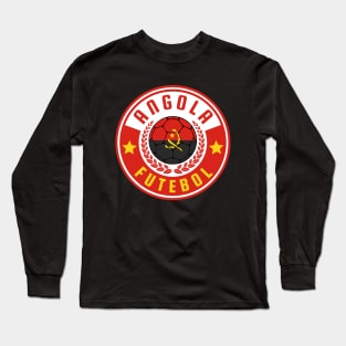 Angola Futebol Long Sleeve T-Shirt